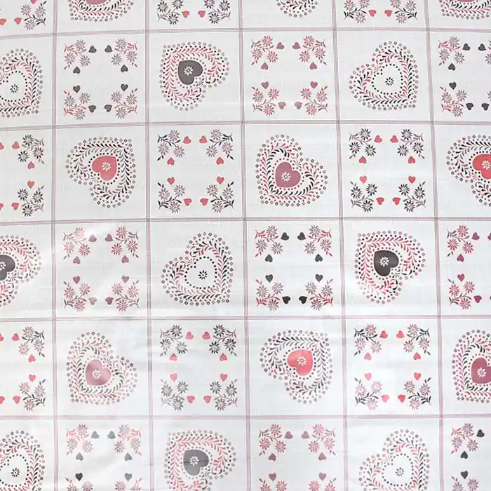 Handgefertigt PVC für Tischdecken, romantisch, 29125-01