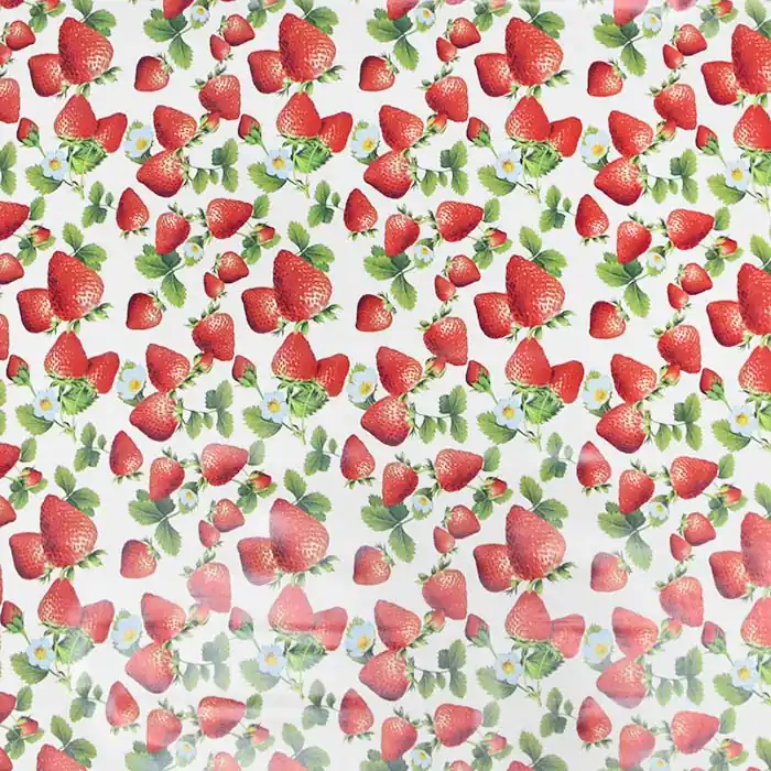 Zertifiziert PVC für Tischdecken, Obst, 29128-03