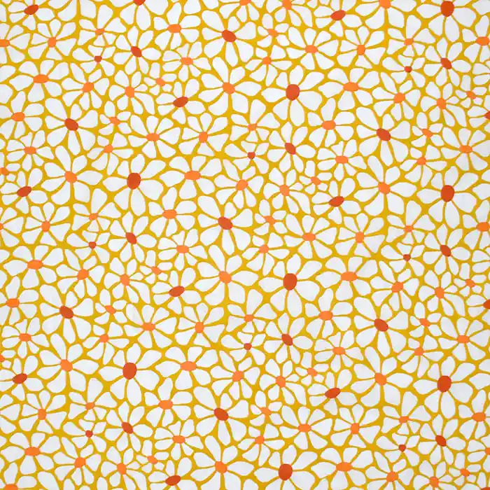 Nur Für Kurze Zeit Baumwolle, Popeline, floral, 29233-02, gelb