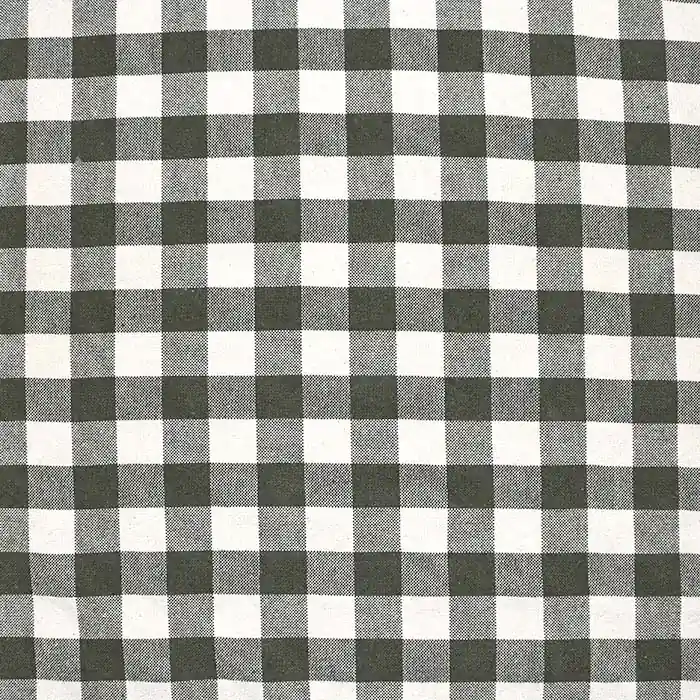 Dekobaumwolle, Karo, 28741-2, grün Gratis Versand
