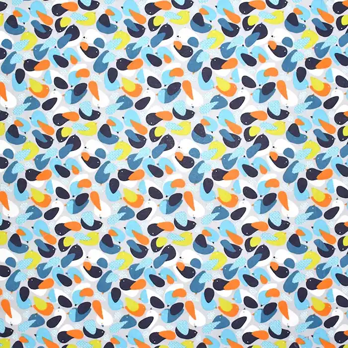 Baumwolle, Popeline, Tiere, 28590-03 Wochenendangebot