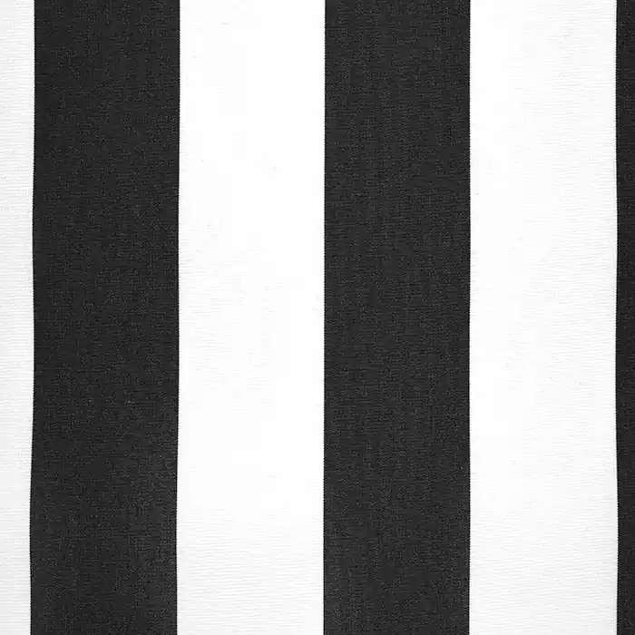 Dekostoff, Markise, Recacril, Streifen, 25962-017, schwarz-weiß Premium