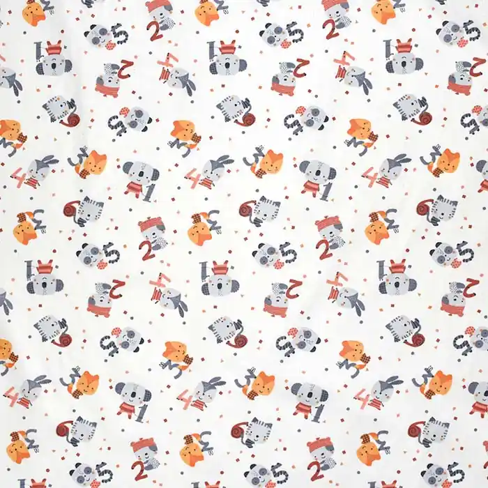 Sonderaktion Baumwolle, Popeline, für Kinder, 28639-02, sahne