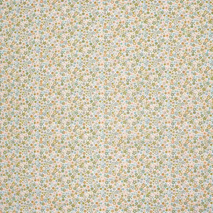 Nur Für Kurze Zeit Baumwolle, Popeline, floral, 28642-01, grün