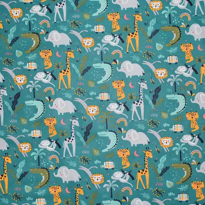 Baumwolle, Popeline, Tiere, 28629-01 Jetzt Zugreifen