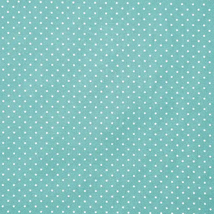 Schnäppchen Baumwolle, Popeline, Punkte, 17950-029, mintgrün