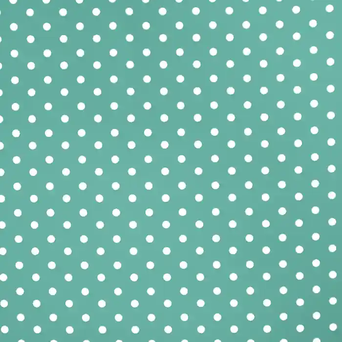 Baumwolle, Popeline, Punkte, 17952-029, mintgrün Top-Qualität