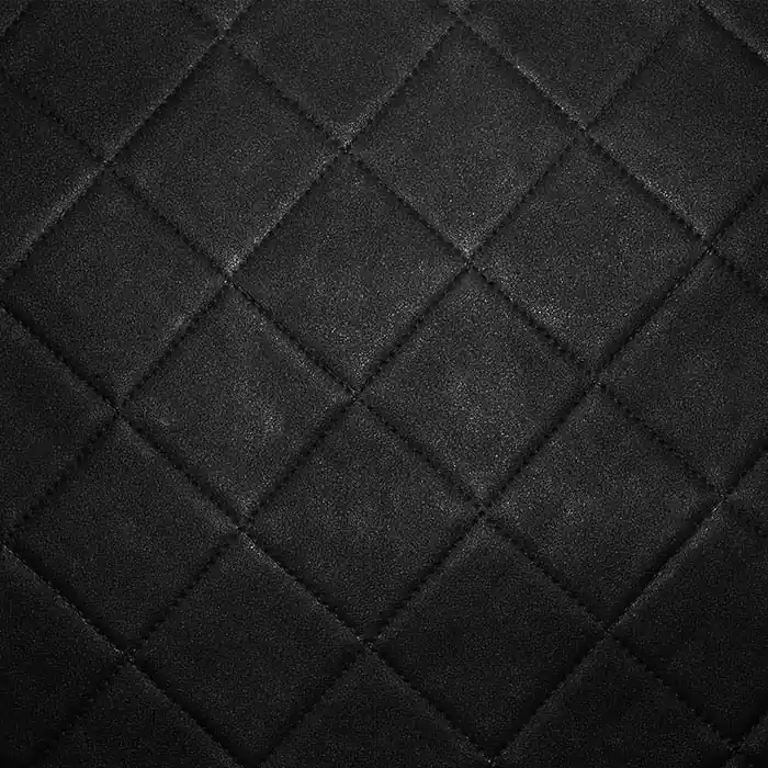 Günstig Kunstleder, Tartan, 26260-007, schwarz