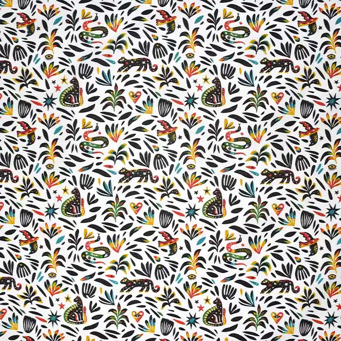 Baumwolle, Popeline, Natur, 28655-01, weiß Sichere Zahlung