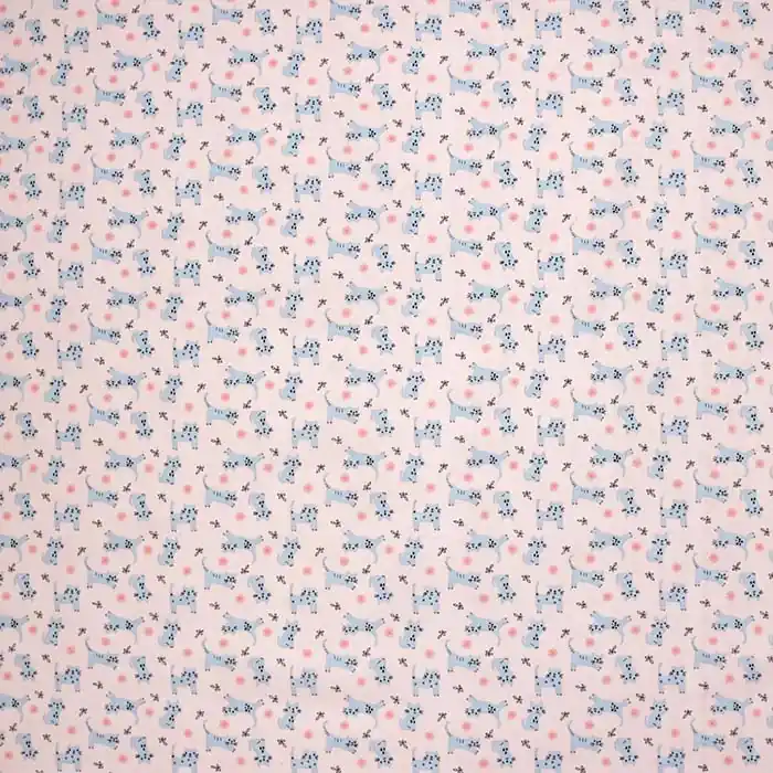 Neue Ware Baumwolle, Popeline, Tiere, 28605-02, rosa