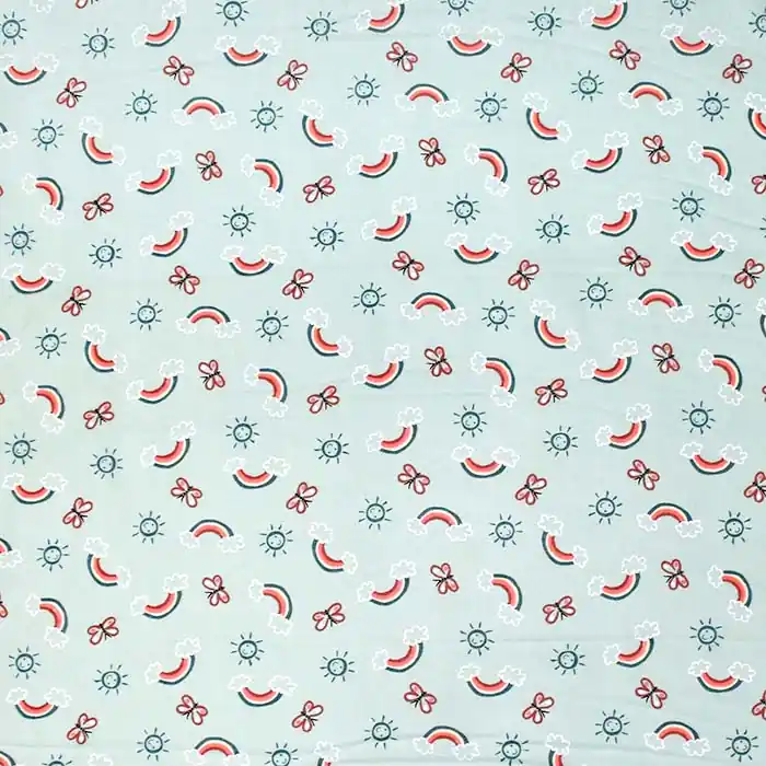 Must-Have Baumwolle, Popeline, für Kinder, 28618-03, mint