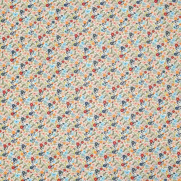 Baumwolle, Popeline, floral, 28623-02, mehrfarbig Top-Angebot