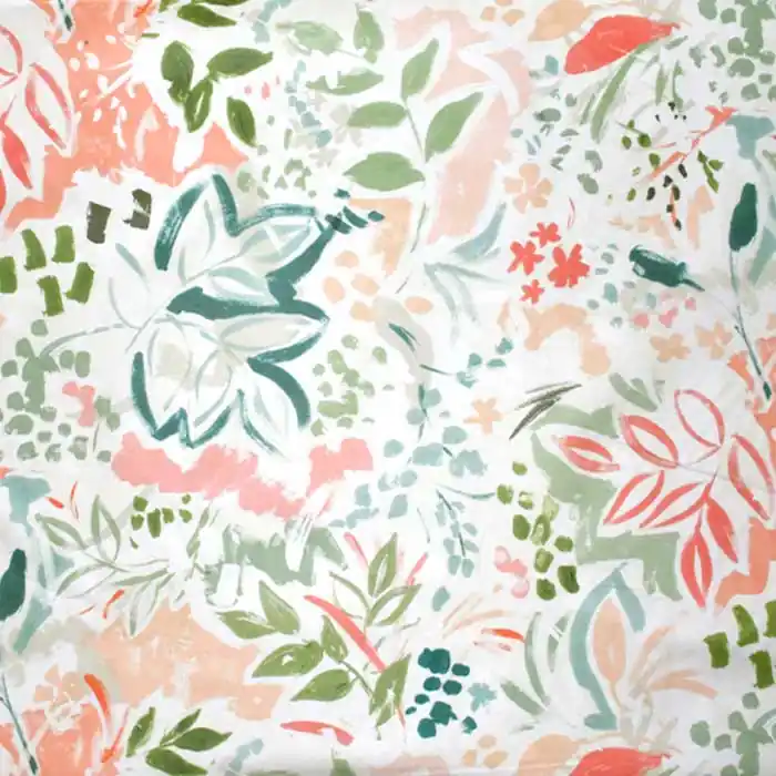 Solange Der Vorrat Reicht Baumwolle, Druck, imprägniert, Natur, 28093-09