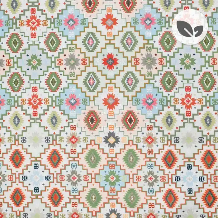 Deko, Druck, bio, digital, geometrisch, 26998-01, blau Markenprodukt