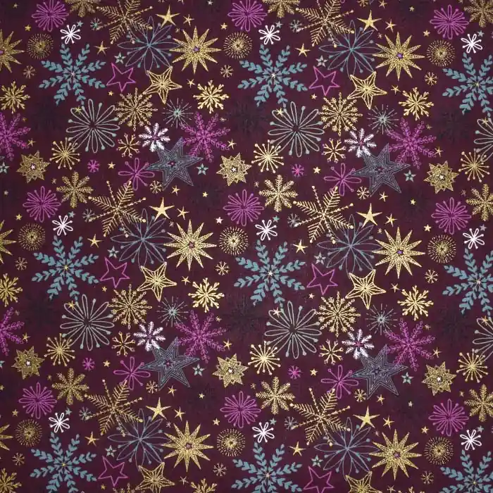 Baumwolle, Popeline, festlich, 28549-019, bordeaux Neue Ware