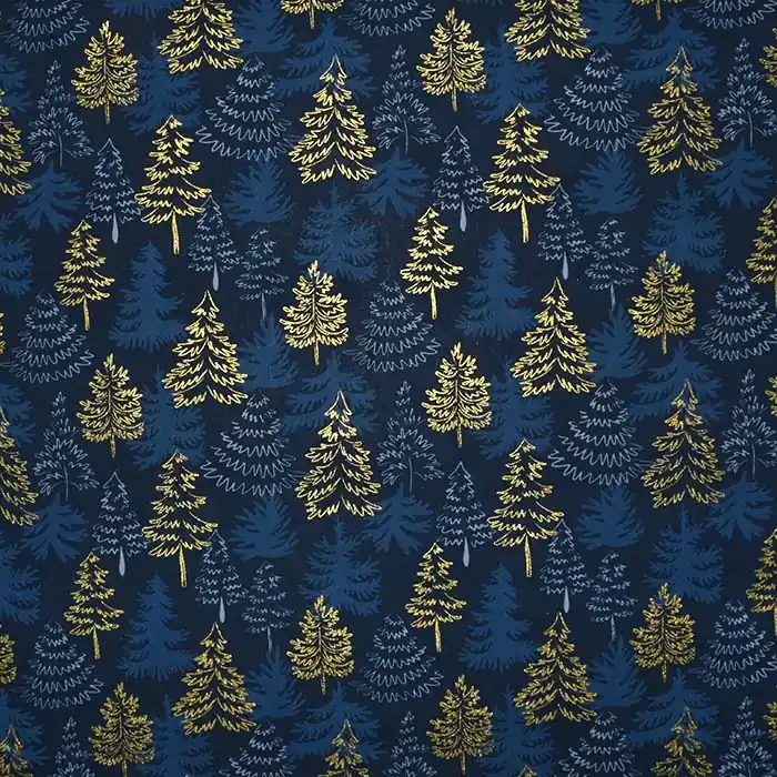 Baumwolle, Popeline, festlich, 28553-008, blau Sonderangebot