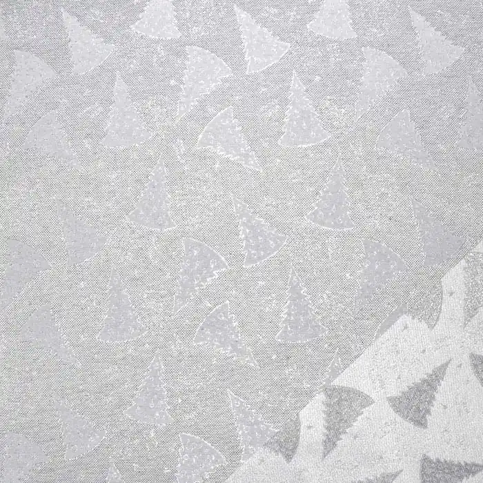 Dekojacquard, beidseitig, festlich, 28311-905, grau-silbern Direktkauf