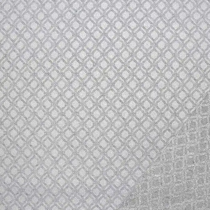 Dekojacquard, beidseitig, Ornament, 28312-905, grau-silbern Original