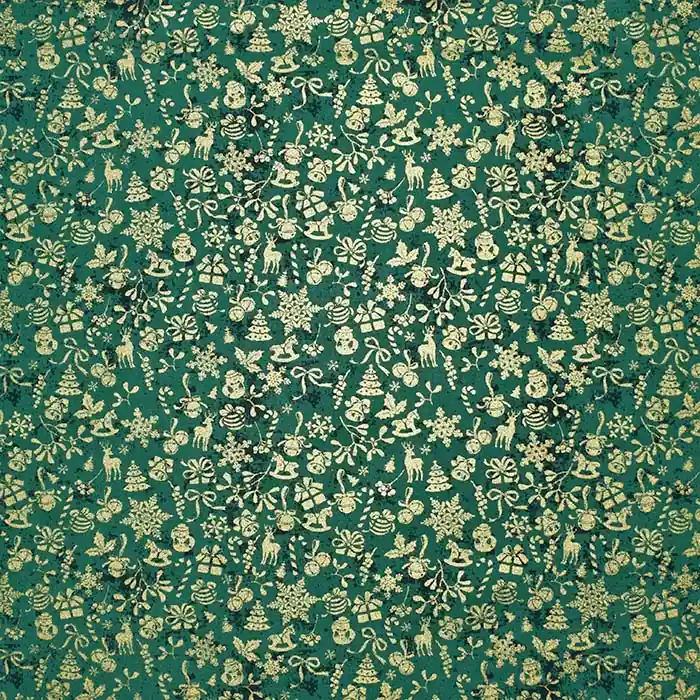 Letzte Chance Baumwolle, Popeline, festlich, 28543-025, grün