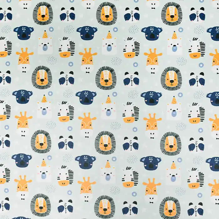 Neue Ware Kunstleder, digital, Tiere, 28237-134