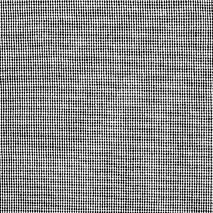 Nur Für Kurze Zeit Gewebe, Baumwolle, Polyester, Karo, 27514-01, schwarz