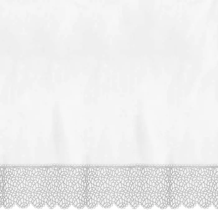 Vorhangstoff, Stickerei, 300 cm, 27810-03, grau Saisonangebot