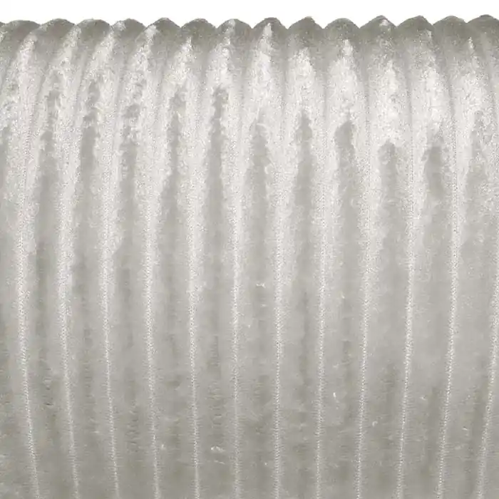 Velours coral, gerippt, 28258-540, beige Handgefertigt