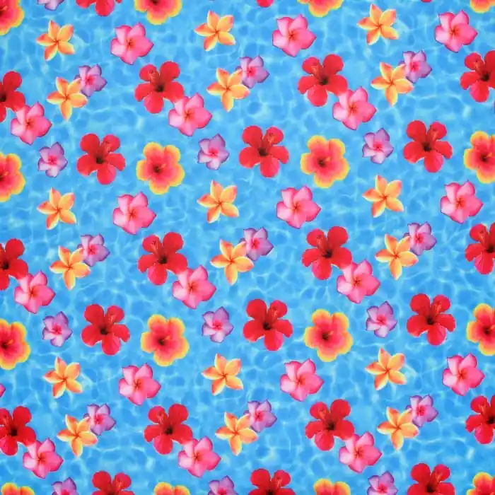 Nur Für Kurze Zeit Polyester, Elastan, floral, 28285-940
