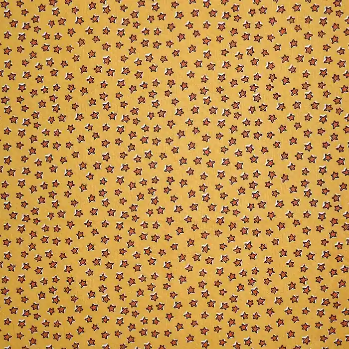 Ausverkauf Baumwolle, Popeline, Sterne, 26484-02, gelb