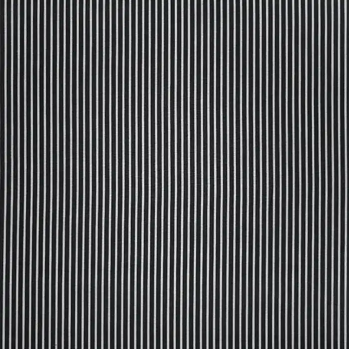 Baumwolle, Popeline, Streifen, 23367-001, schwarz Ausverkauf