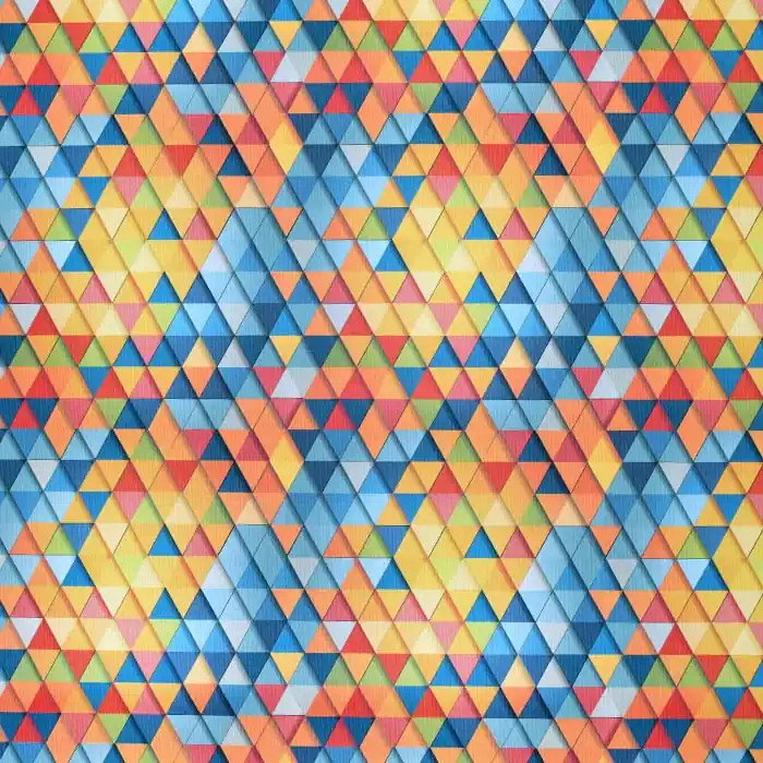 Rabatt Kunstleder, digital, geometrisch, 26740-065