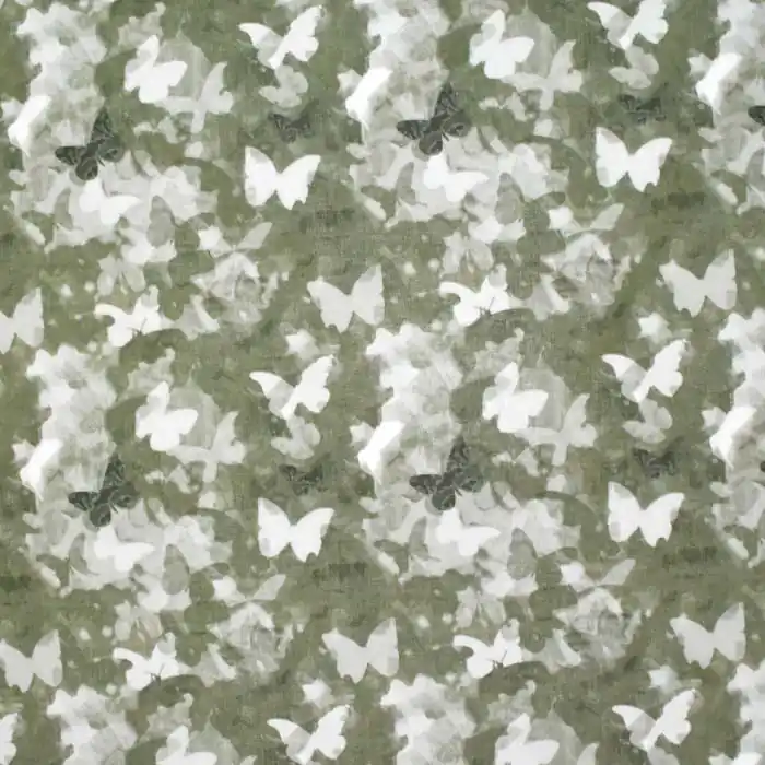 Baumwolle, dünn, Tiere, 27963-4, grün Aktuell