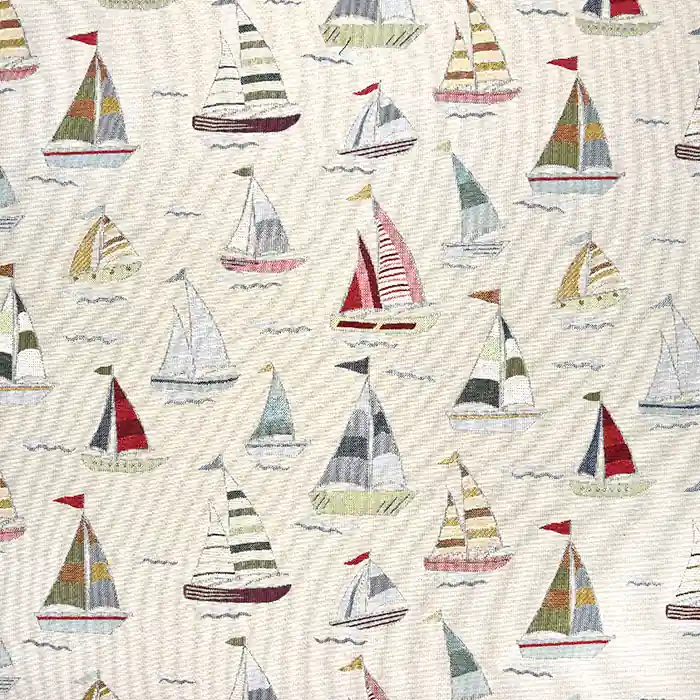 Dekostoff, Jacquard, maritim, 22815-10 Expressversand