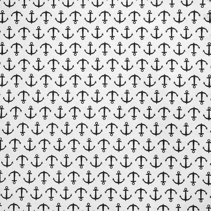 Dekostoff, Jacquard, Meer, 16743-4, schwarz Mega-Angebot