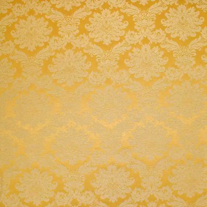Deko, Damast, imprägniert, 27835-164, ocker Großhandel