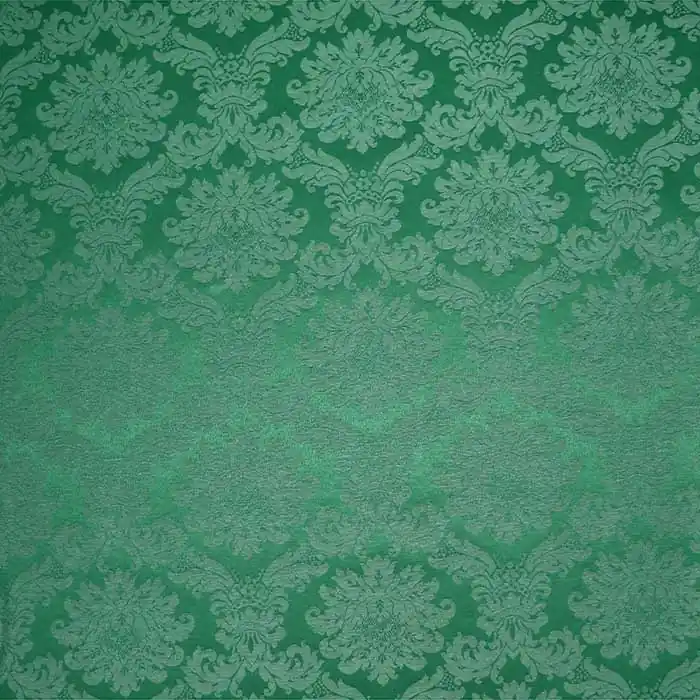 Premium Deko, Damast, imprägniert, 27835-137, grün