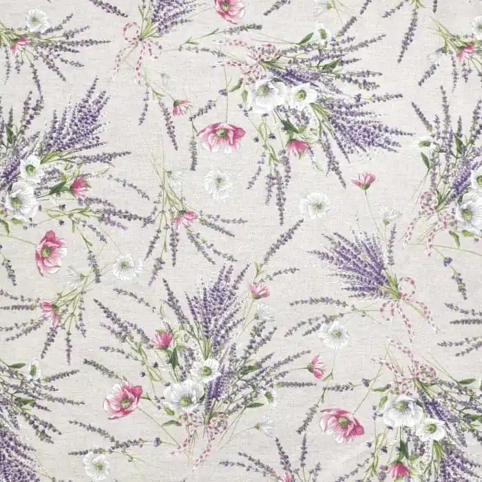 Preisknaller Deko, Druck, imprägniert, floral, 27797