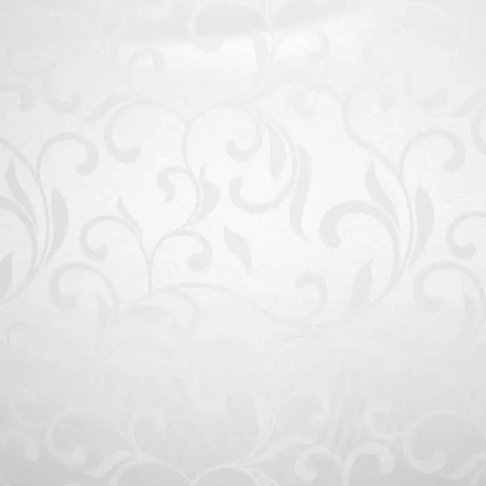 Damast, imprägniert, Ornament, 27830, weiß Preis Gesenkt