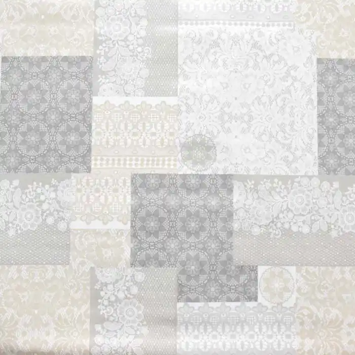 PVC für Tischdecken, Ornament, 27976 Begrenztes Angebot