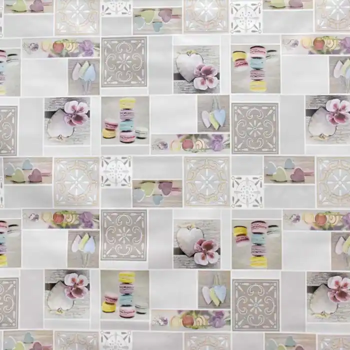 PVC für Tischdecken, romantisch, 27983 Schnäppchen