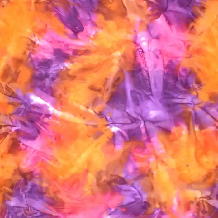 Neue Ware Baumwolle, Popeline, Batik, 27682-002, orange-violett