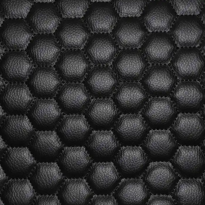 Kunstleder, Bacquet, gesteppt, 27741-250, schwarz Letzte Chance