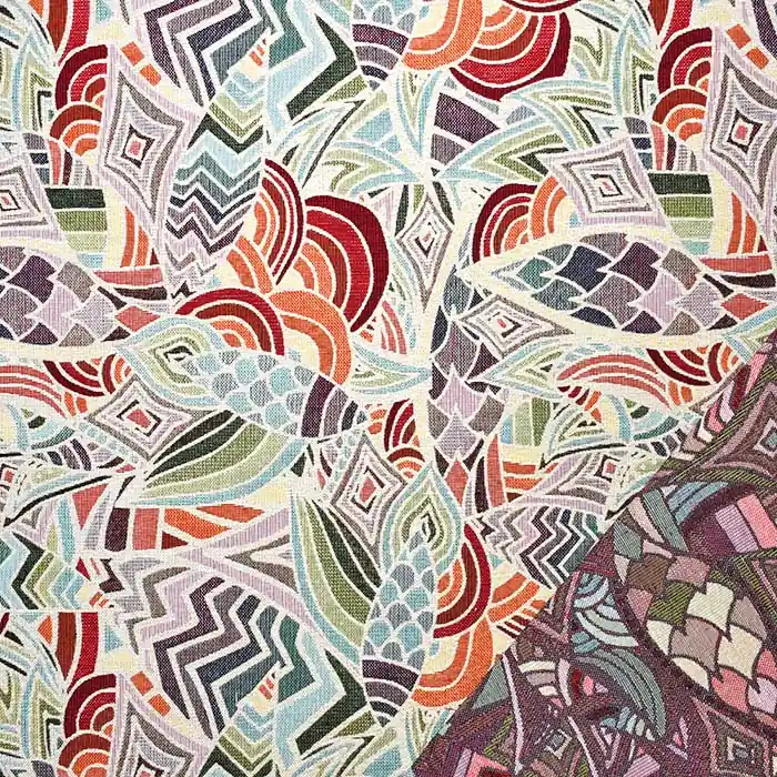 Dekojacquard, geometrisch, 26691-79 Sonderangebot