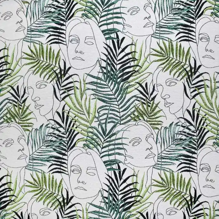 Markenprodukt Dekojacquard, Gesichter, 26884-13