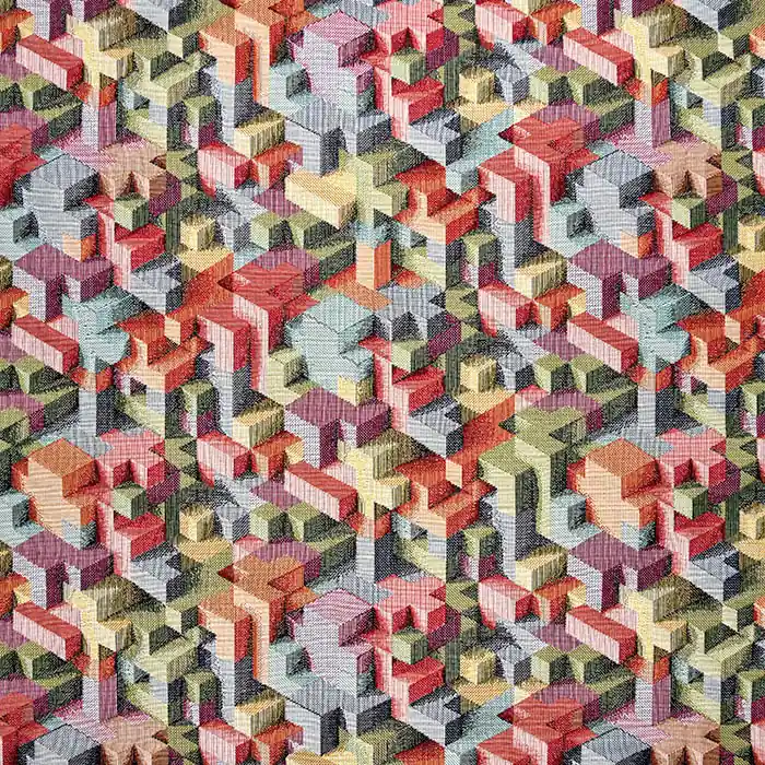 Wochenendangebot Dekostoff, Jacquard, geometrisch, 22885-90