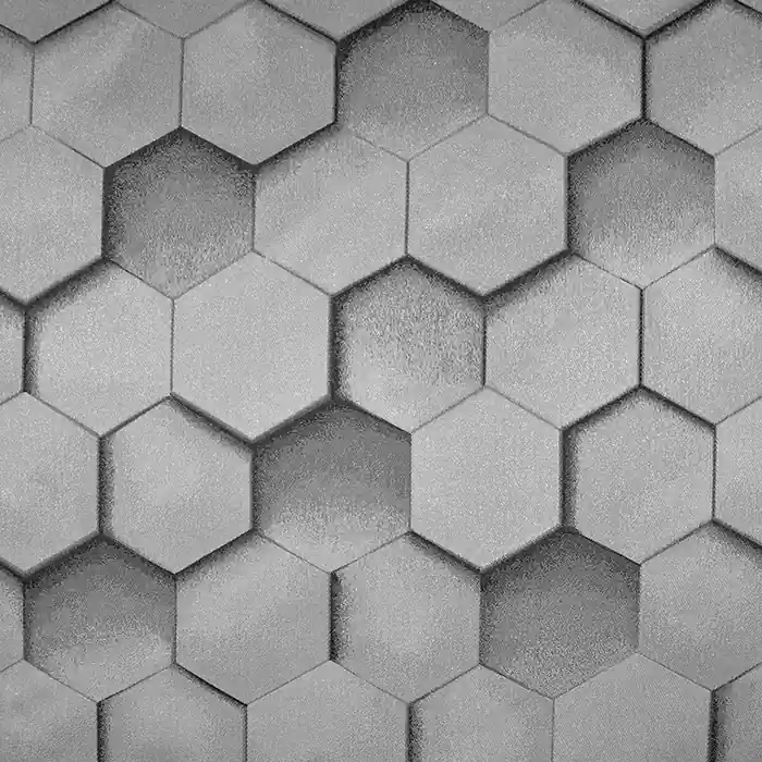 Dekostoff, Jacquard, geometrisch, 18883-90, silbern Finale Aktion