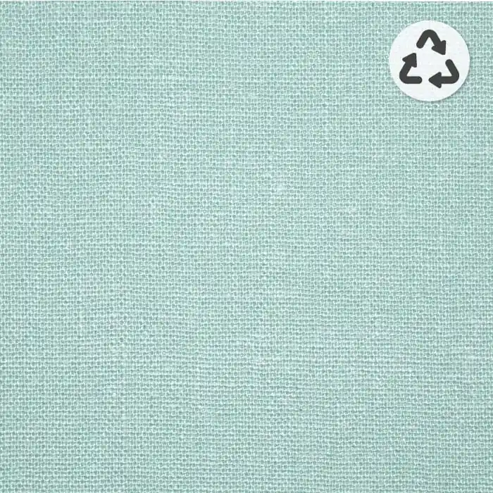 Recycelter Dekostoff, Leinen, 270 cm, 24066-70, mint Direkt Vom Hersteller