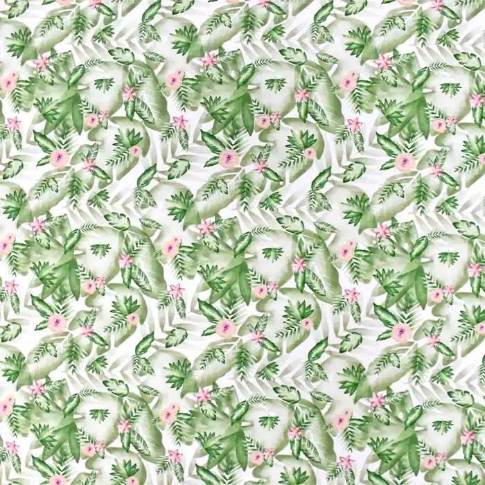 Baumwolle, Popeline, digital, pflanzlich, 27416-103 Handgefertigt