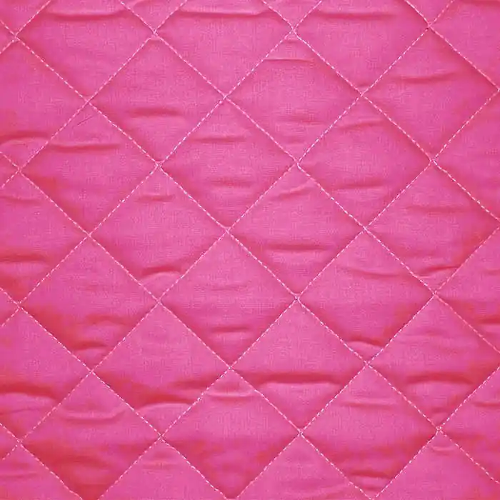 Preisreduziert Steppstoff, Baumwolle, Karo, 15406-407, rosa