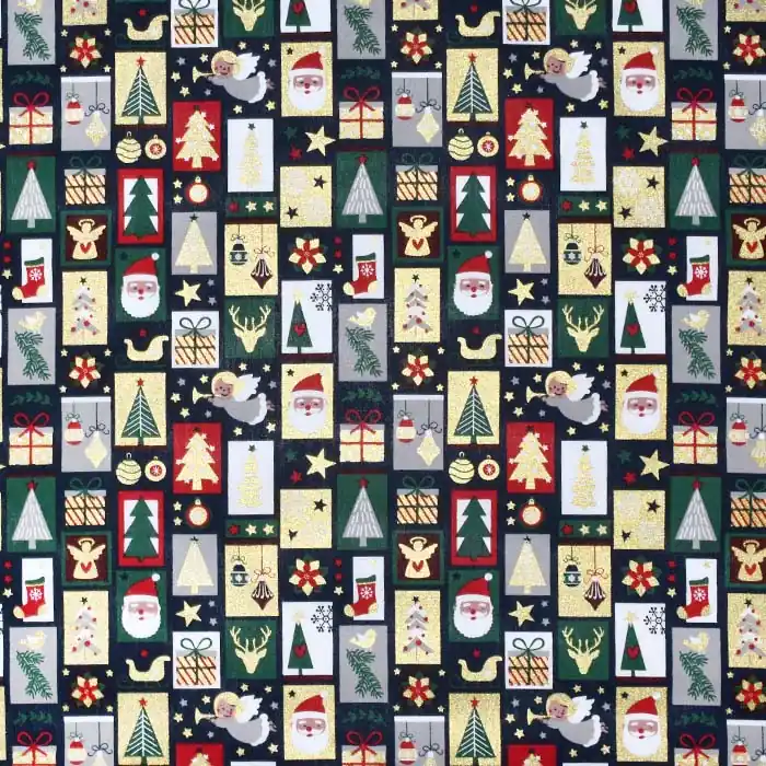 Meistverkauft Baumwolle, Popeline, festlich, 27523-008, blau